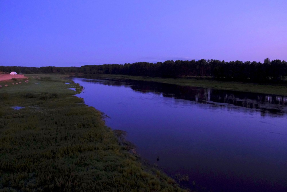 Venta pie Zlēkām naktī