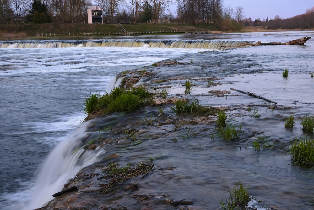 Venta Waterfall in Spring