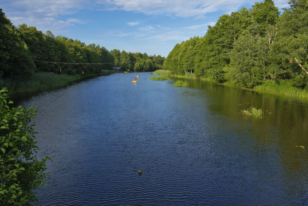 Irbe River near Footbridge