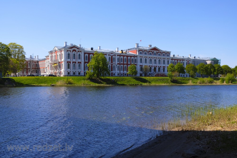 View over the Lielupe to Latvia University of Agriculture