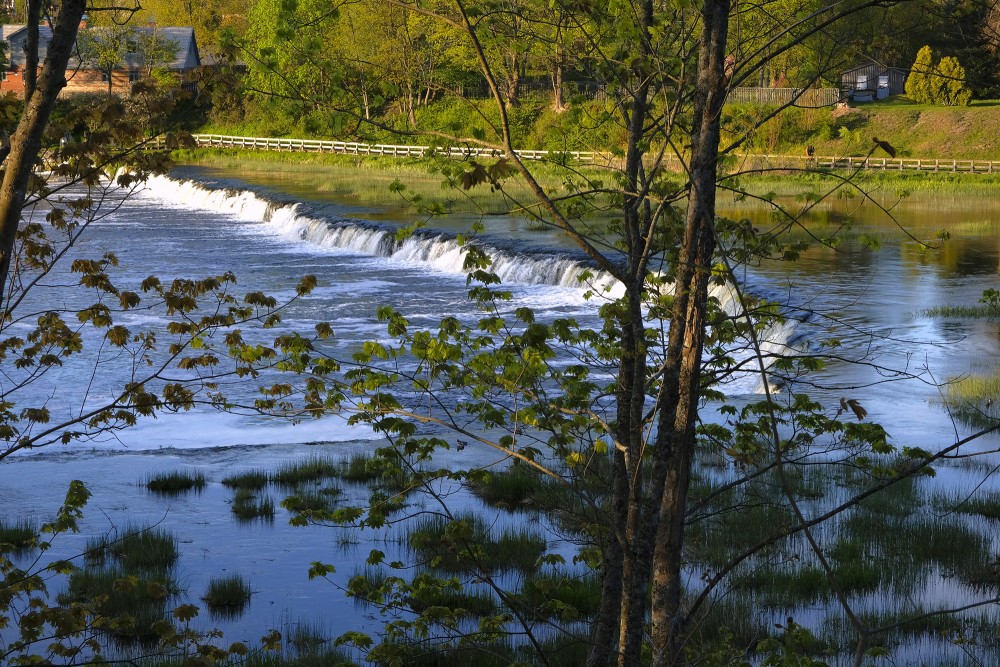 View of the Venta Rapid from the Venta River Left Bank Trail