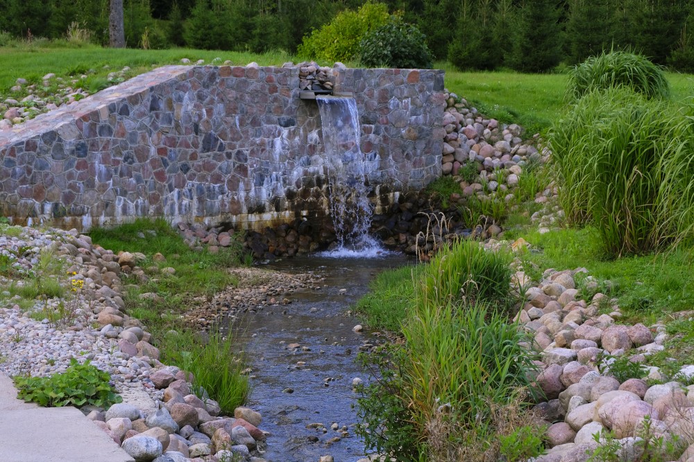 Small Waterfall near Spring Lielbata