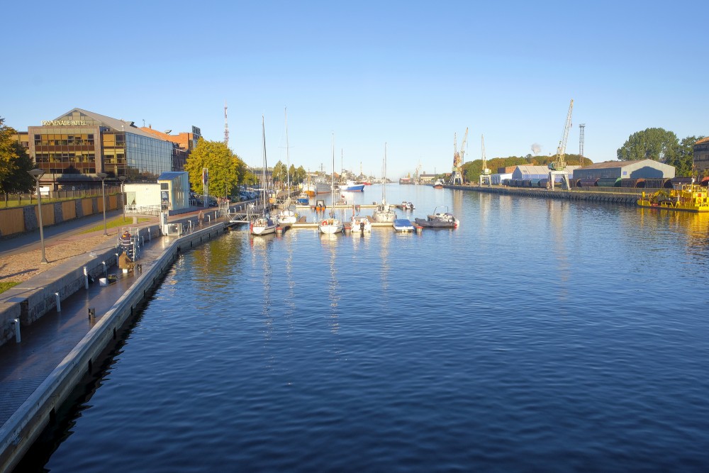 Trade Canal in Liepāja