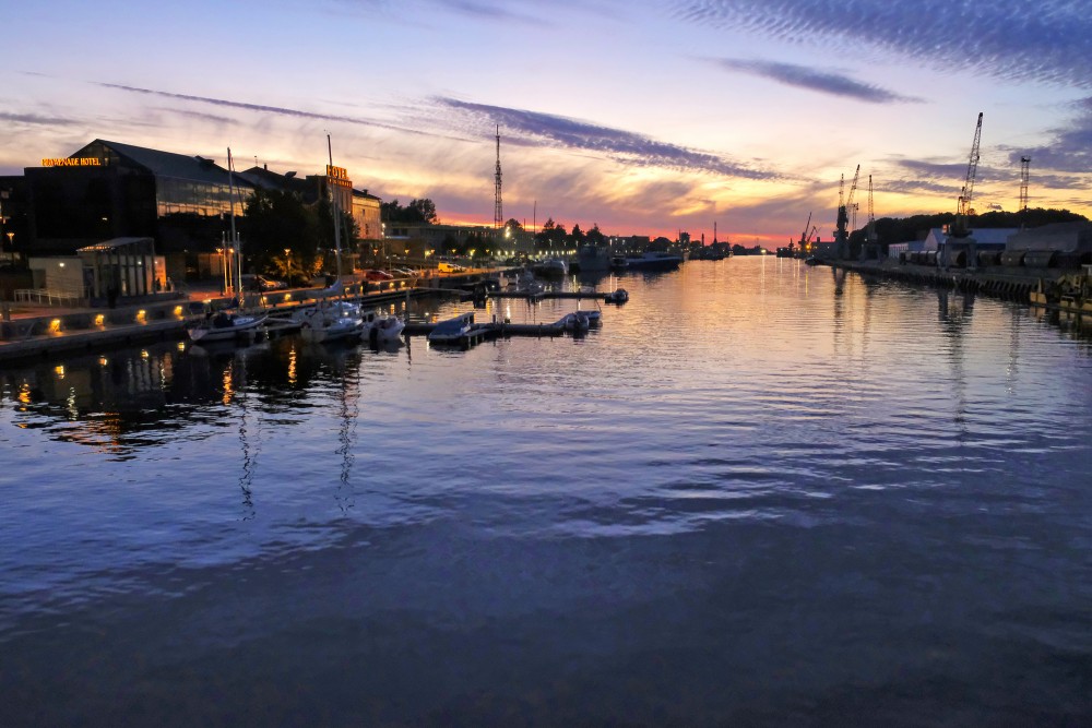 Trade Canal at Night