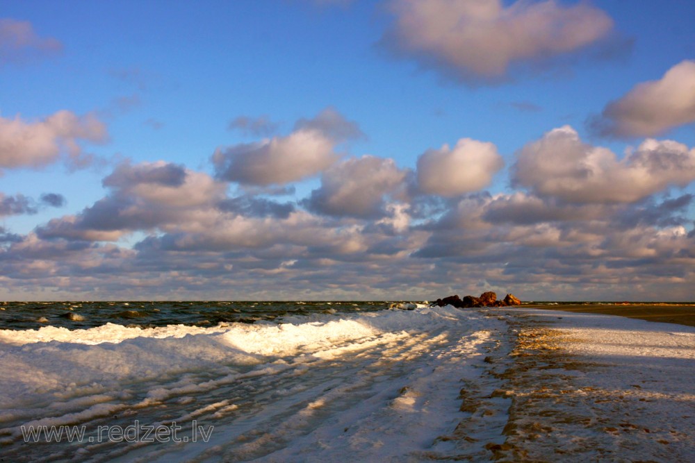 Cape Kolka Landscape in Winter