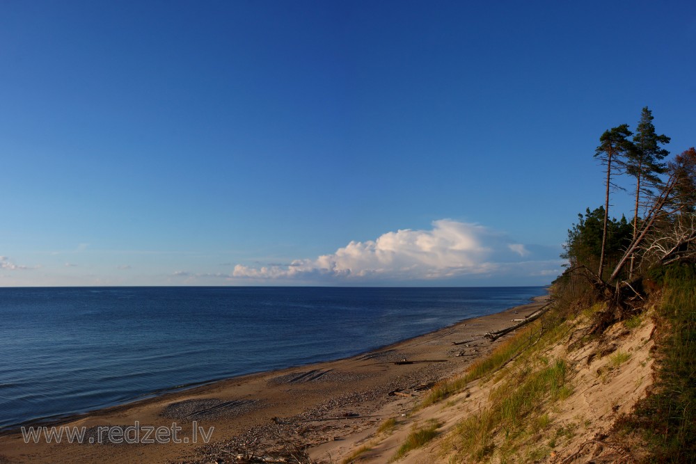 Staldzenes jūrmalas ainava