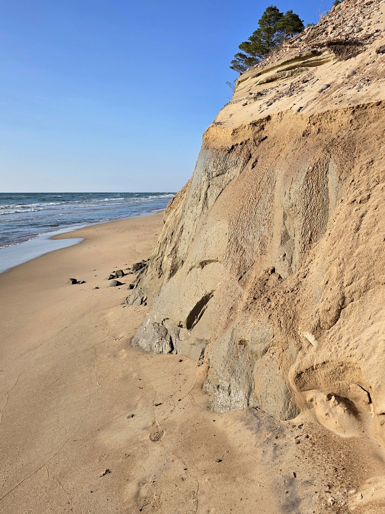 Steep Coast between Staldzene and Liepene