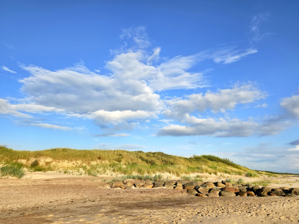 Papes jūrmalas ainava