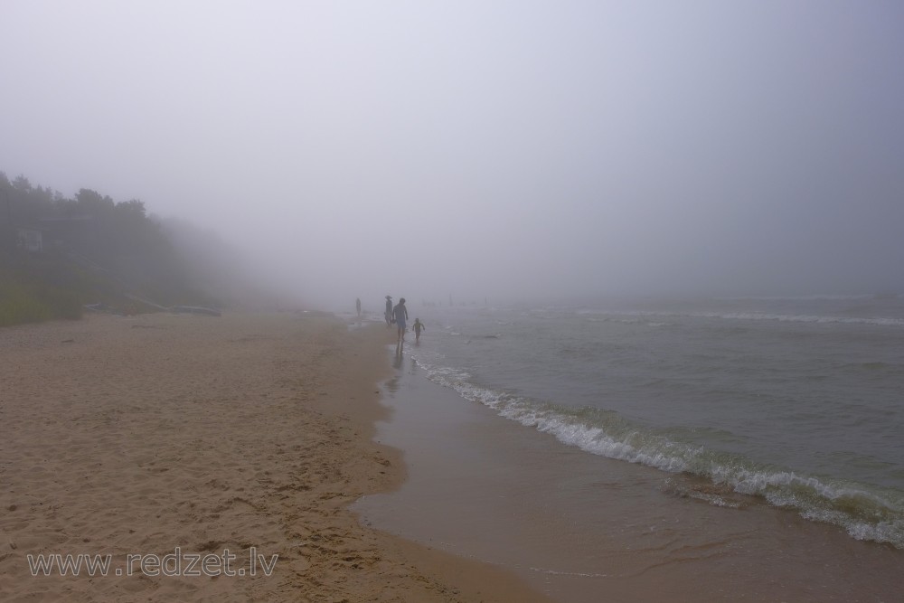 Mist at sea