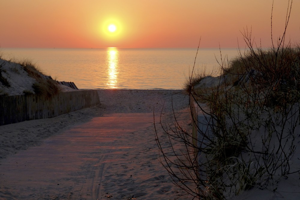 Saulrieta ainava netālu no Ventspils Saulrieta ainava netālu no Ventspils