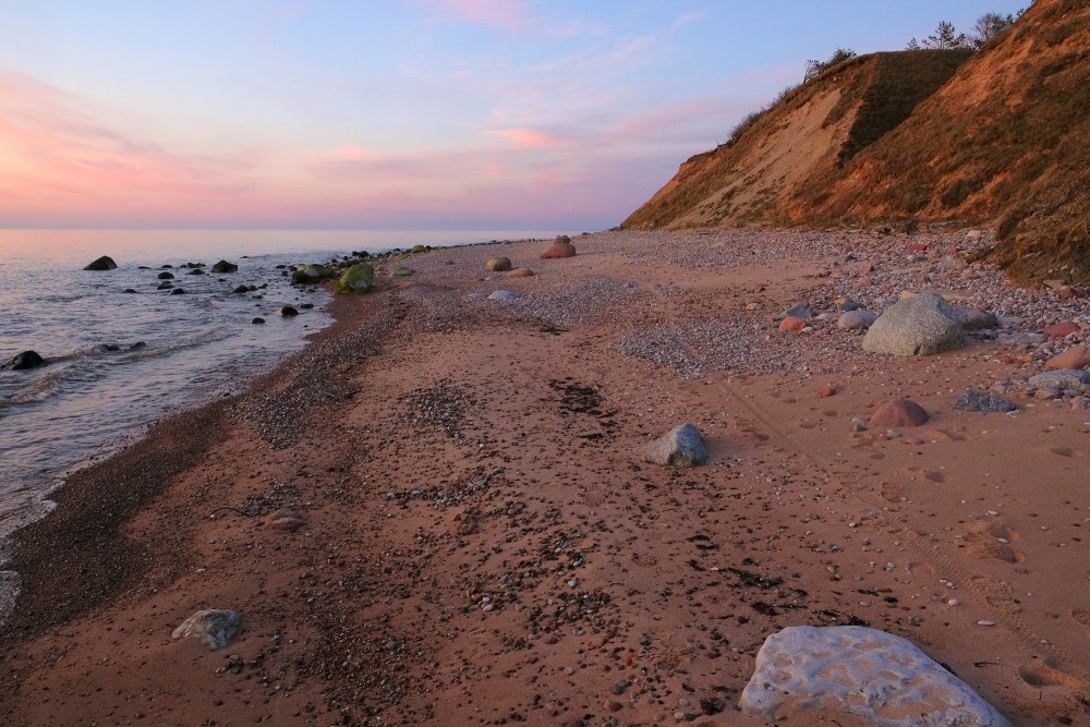 Strantes – Ulmales stāvkrasts vakarā