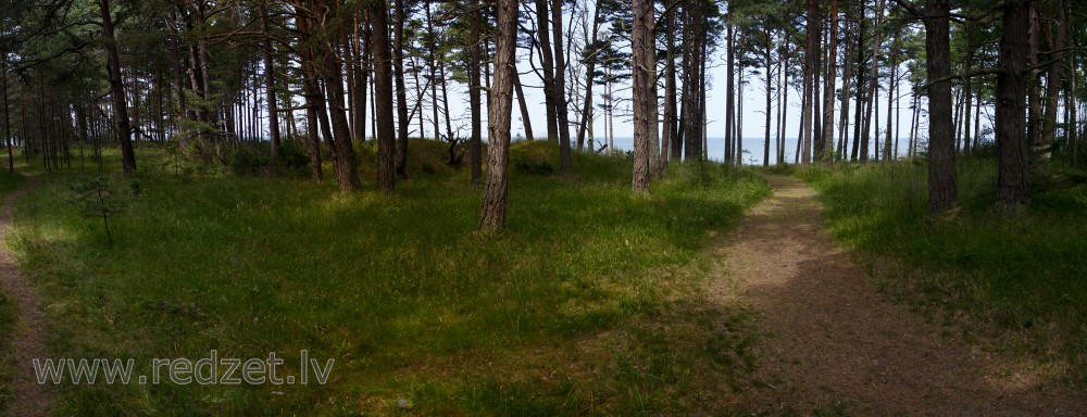 Jūra pie Liepenes (panorāma)