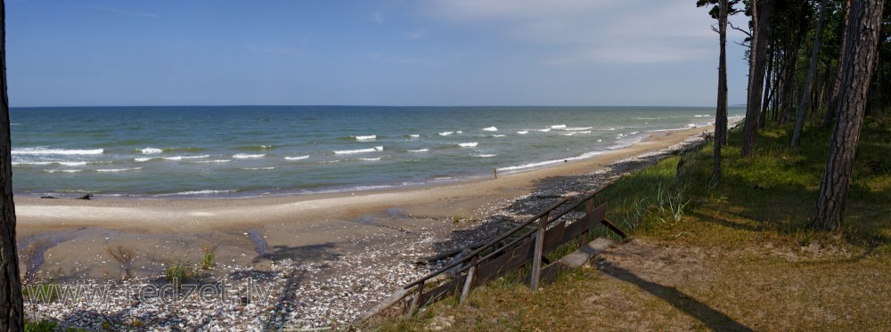 Jūras panorāma pie Liepenes
