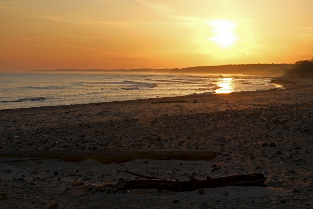 Sunrise At Sea Near Pāvilosta, Latvia