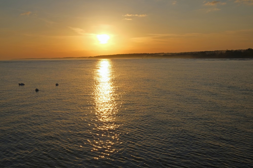 Sunrise At Sea Near Pāvilosta, Latvia