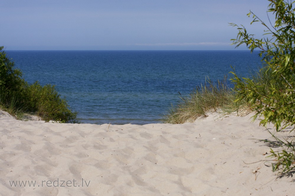 Jūras ainava tuvu Jūrkalnei