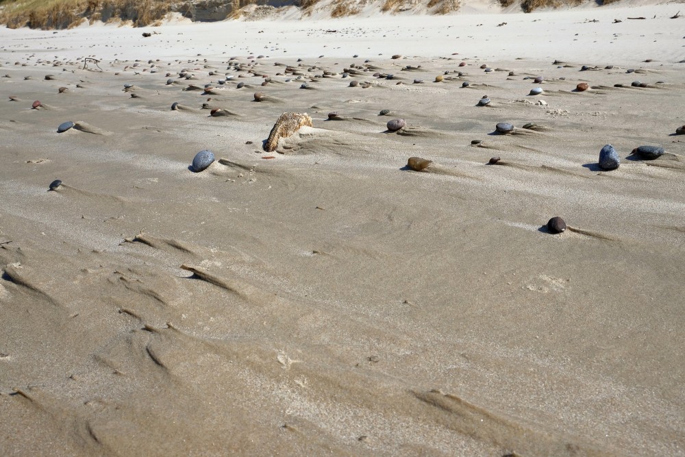 Pebbles On The Beach