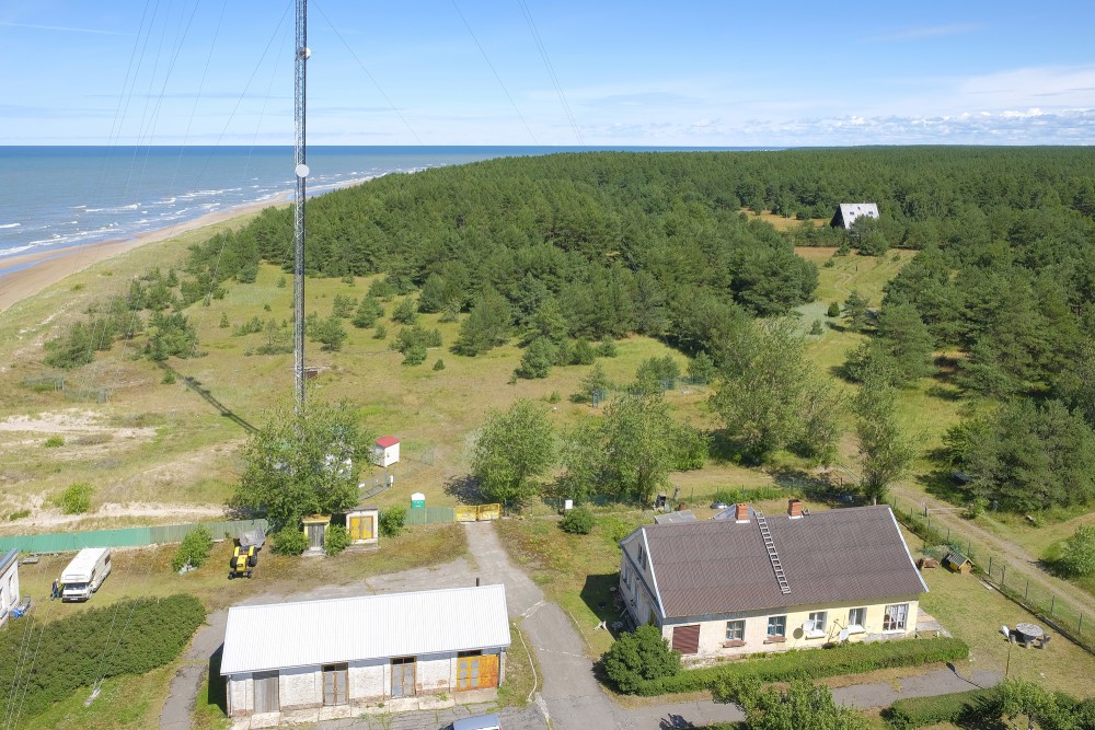 Kurzemes jūrmala skatā no Akmensraga bākas