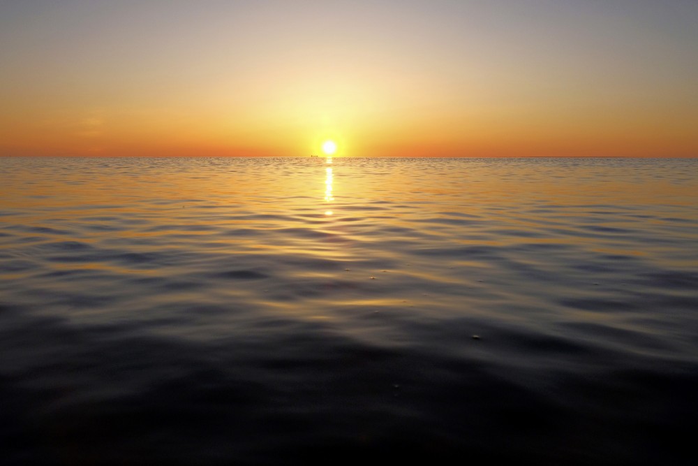 Sunset In The Baltic Sea