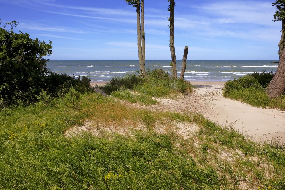 Jūras ainava posmā starp Staldzeni un Liepeni Jūras ainava posmā starp Staldzeni un Liepeni