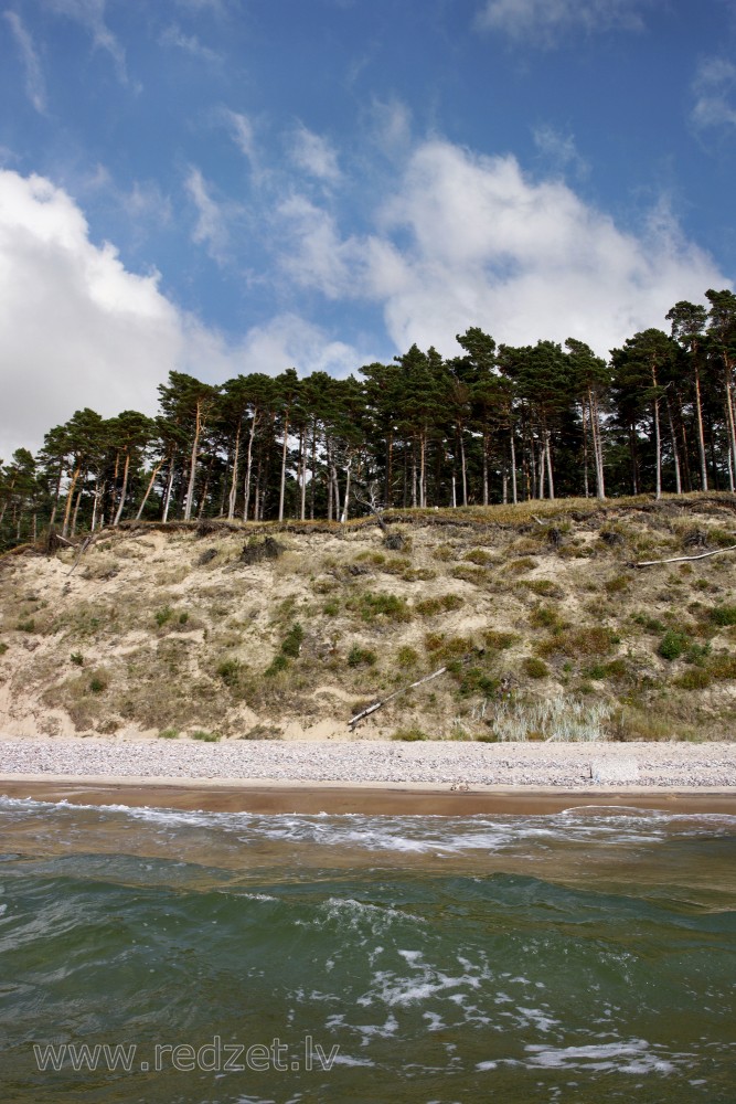 Baltic Sea near Užava Lighthouse