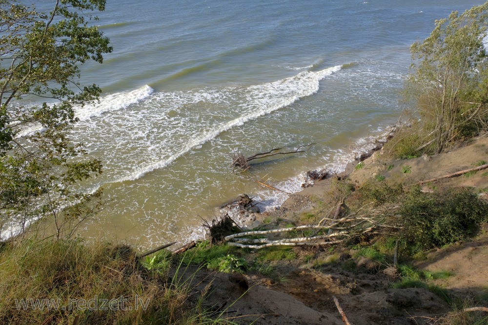 Steep coast Landscape, Baltic Sea Coastline, Latvia