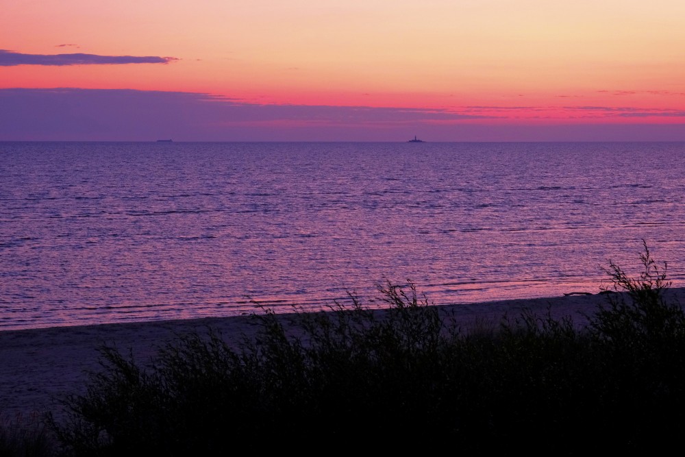 Kolkasragā pirms saullēkta