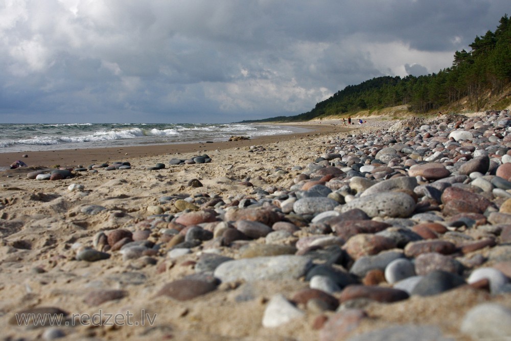 Baltic Seashore near Užava Lighthouse