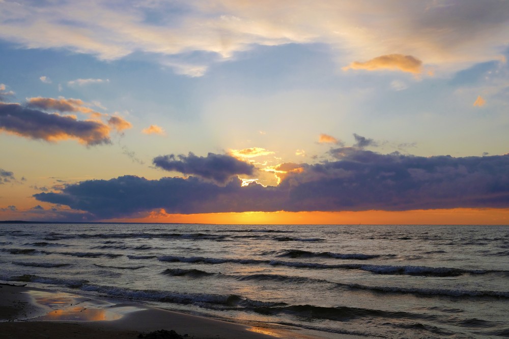Sea Sunset Landscape