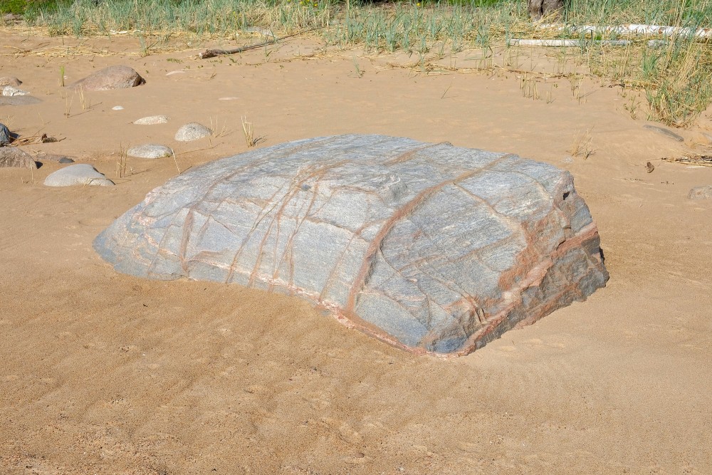 Stone on the seashore