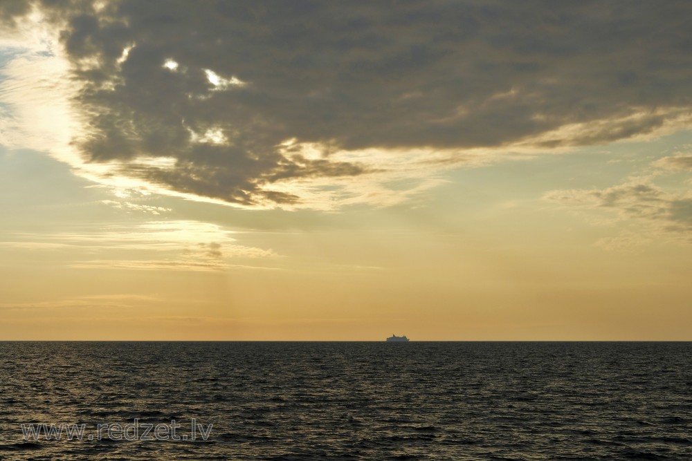 Morning Seascape in the Gulf of Riga