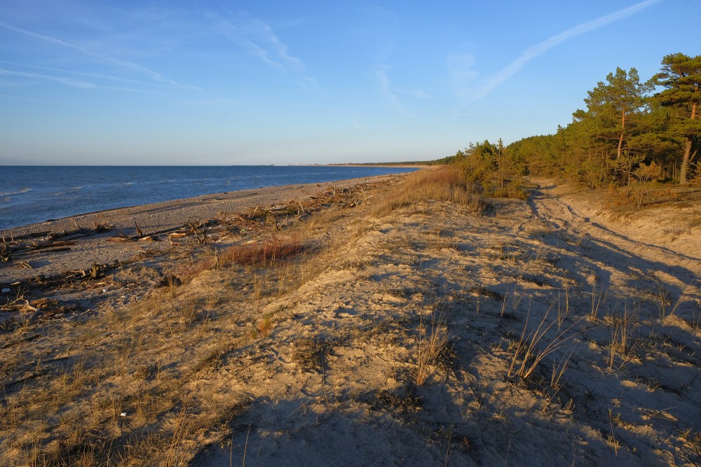 Seascape near Ventspils