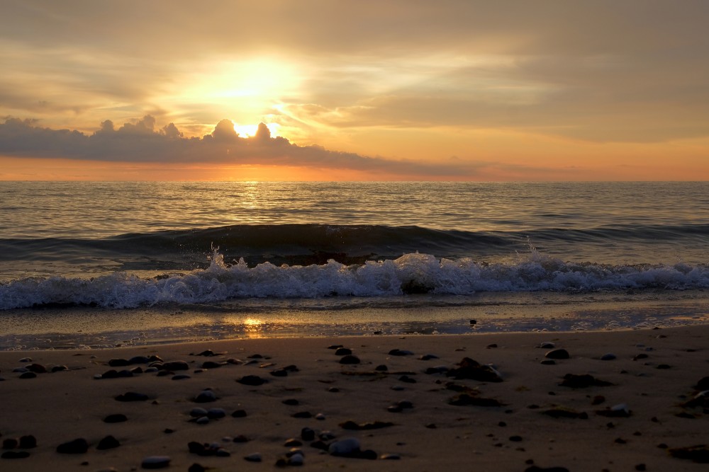 Sunset at Sea