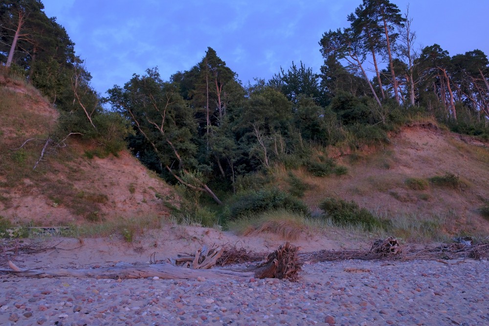 Jūras piekraste pie Jūrkalnes