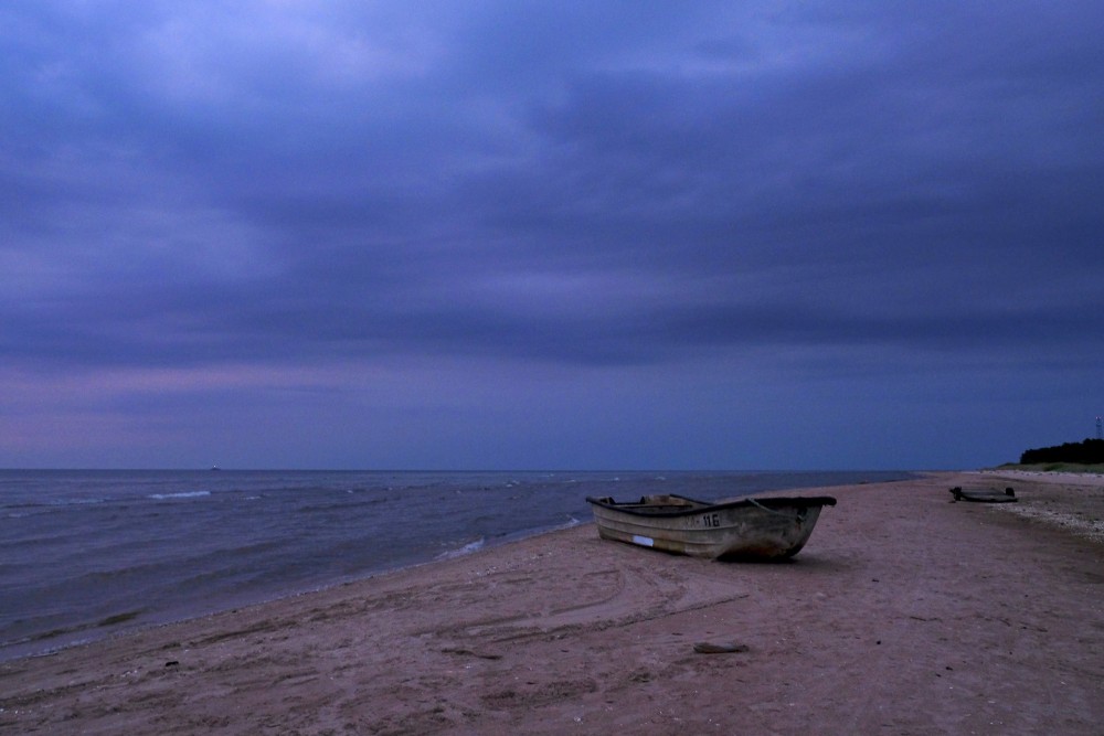 Kolkasrags vēlā vakarā