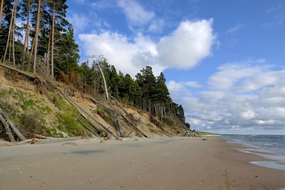 Stāvkrasts pie Sārnates