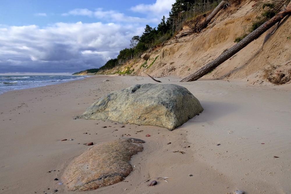 Stāvkrasts pie Sārnates