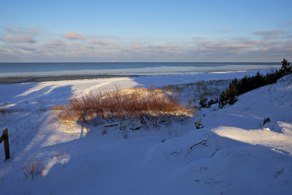Cape Kolka Coast in Winter