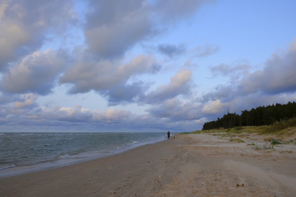 Vakara ainava Kolkasragā