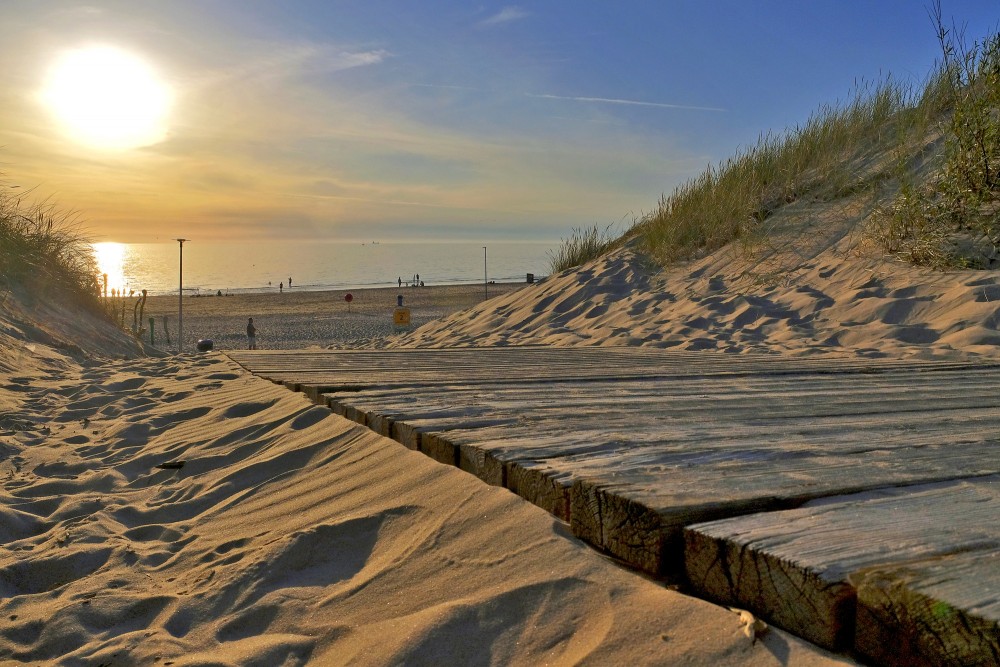 Boardwalk to Ventspils Beach