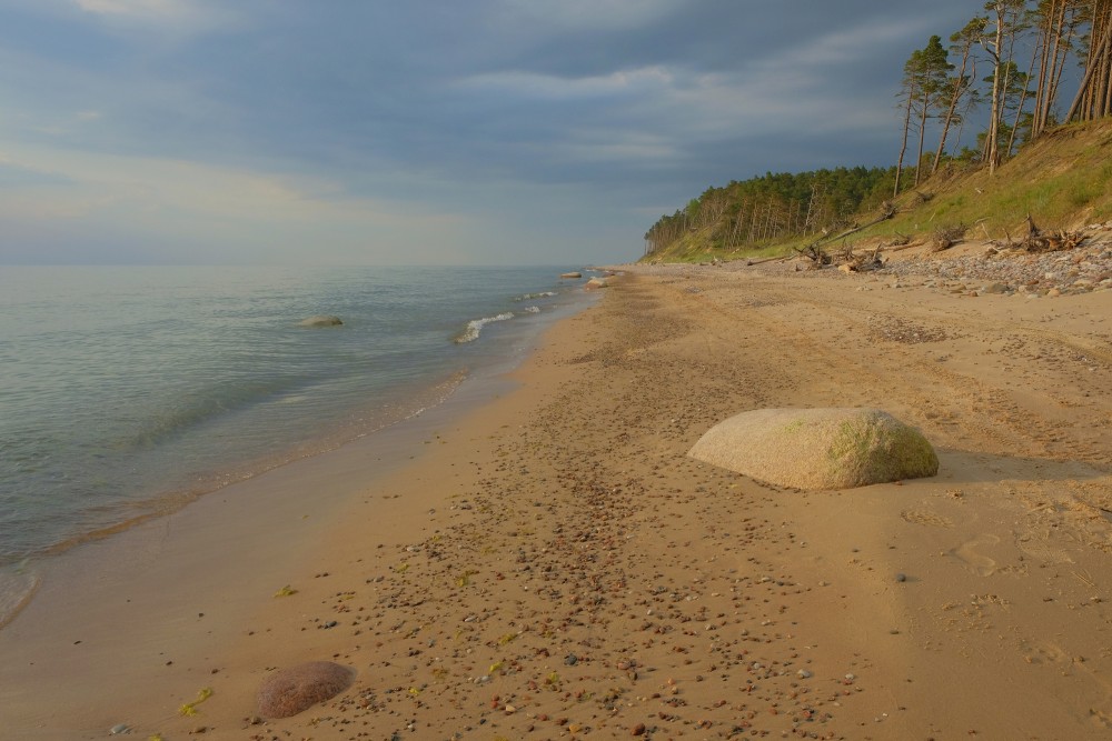 Seashores between Užava and Ventspils