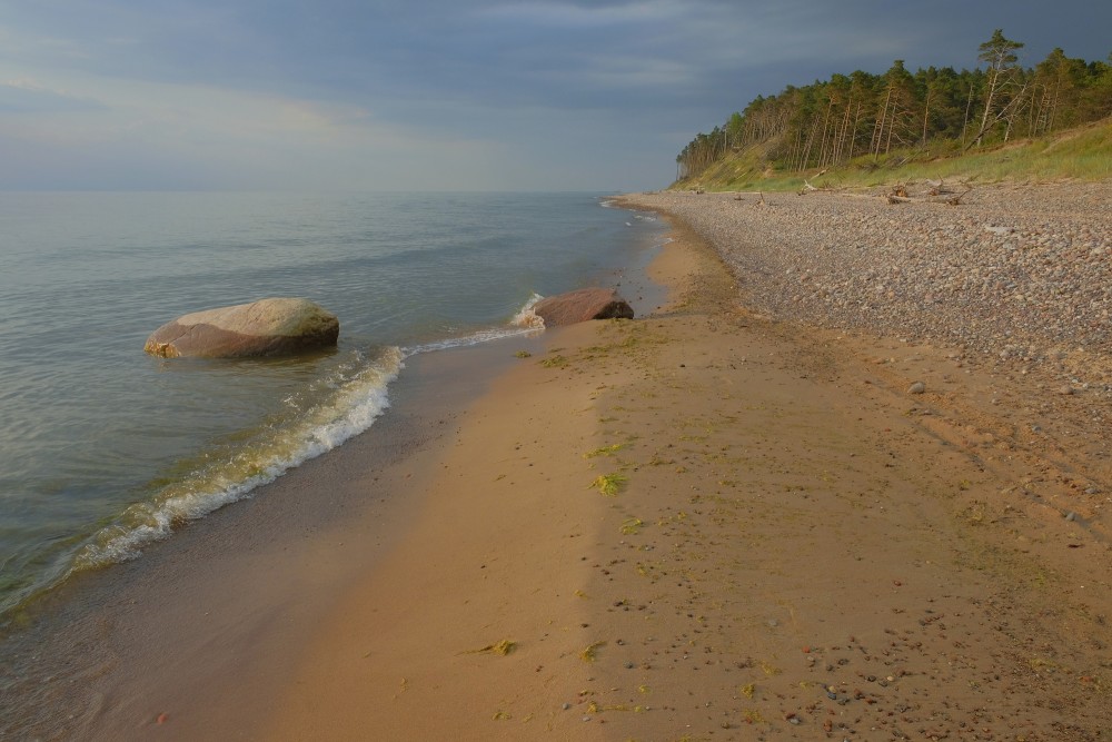 Seashores between Užava and Ventspils