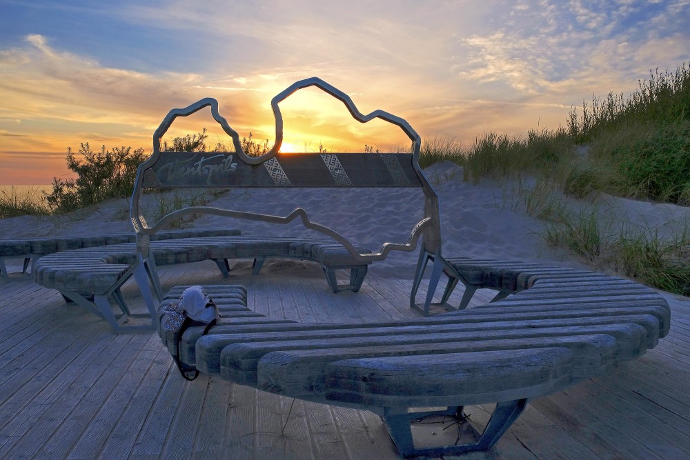 Latvijas kontūras zīme, Ventspils