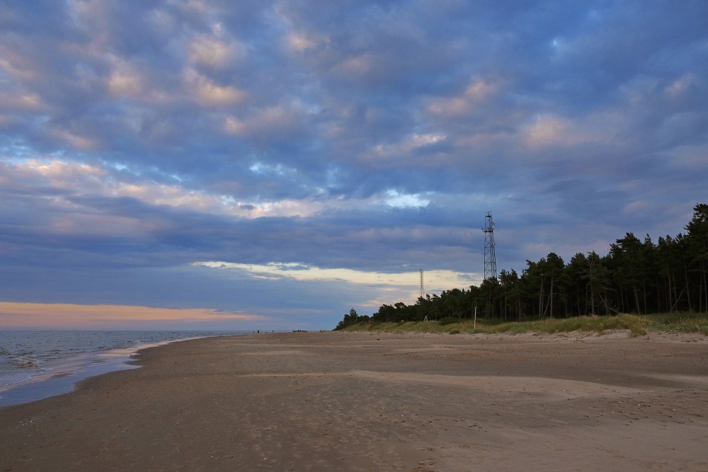 Cape Kolka Beach at Sunset