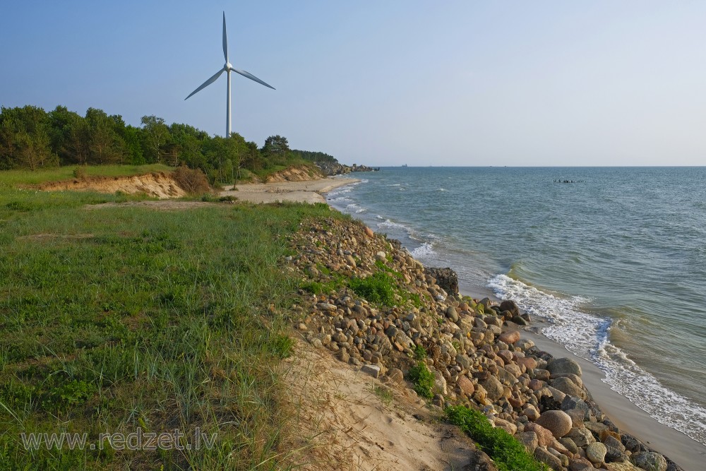 Seashore Before The Northern Forts Of Liepaja