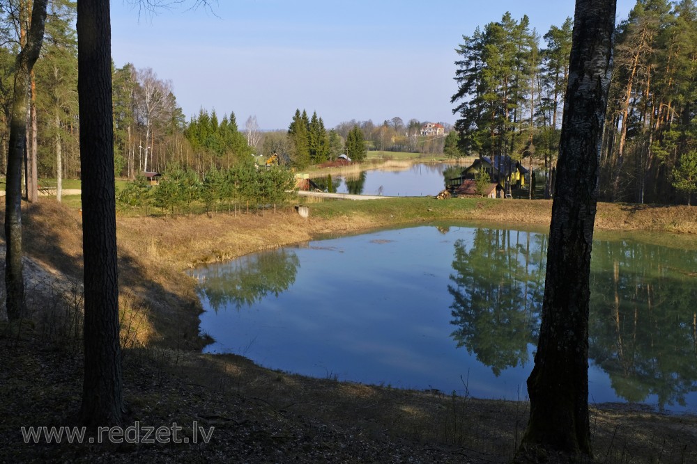 Millponds in Recreation Complex "Kaupēna Dzirnavas" (Kaupēna Mill)