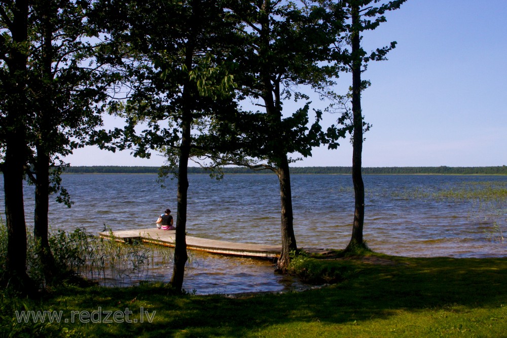 Būšnieku lake, Ventspils, Latvia