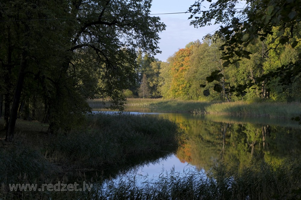 Dīķis Zaļenieku muižas parkā