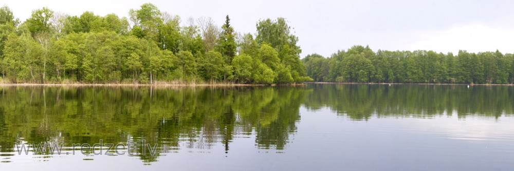 Cirīša ezera ainava