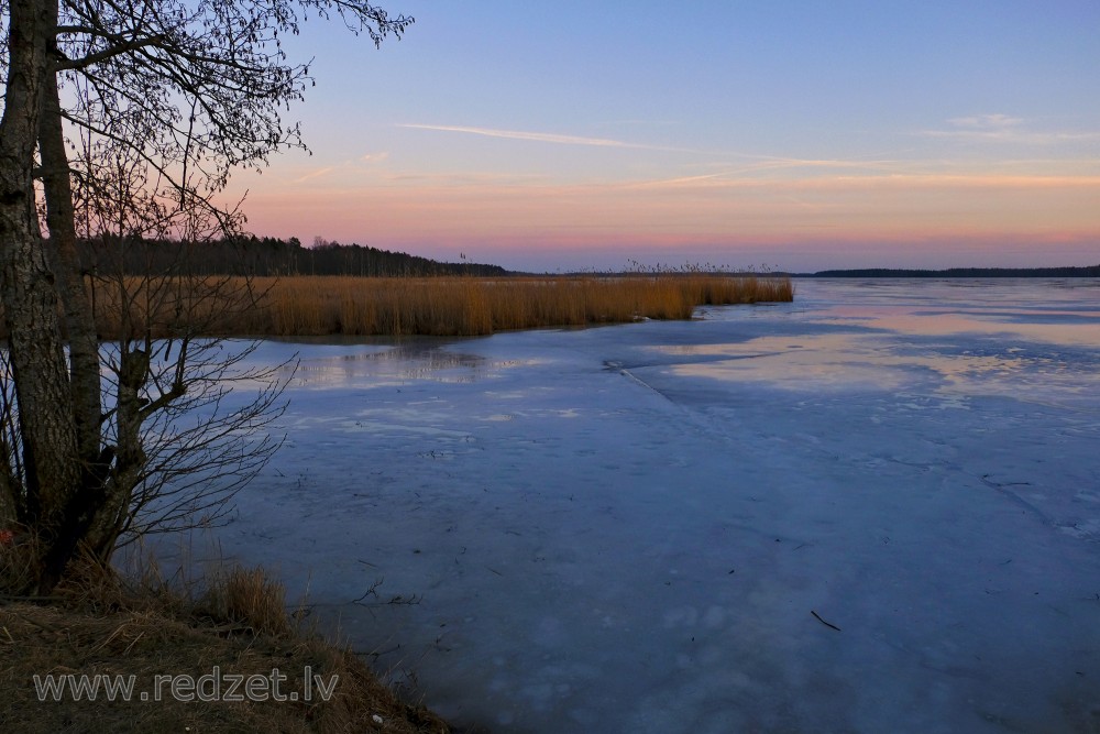Lake Sloka at Sunset